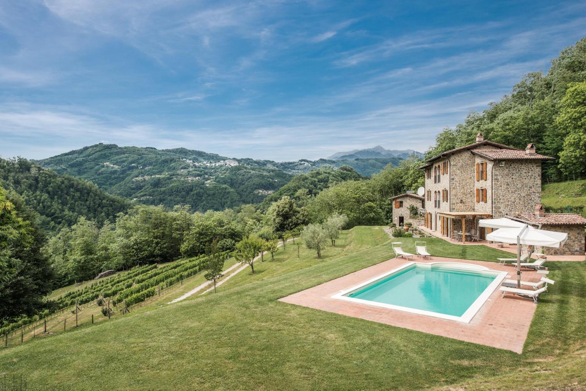 Villa Casa Bachella Bagni di Lucca Exterior foto