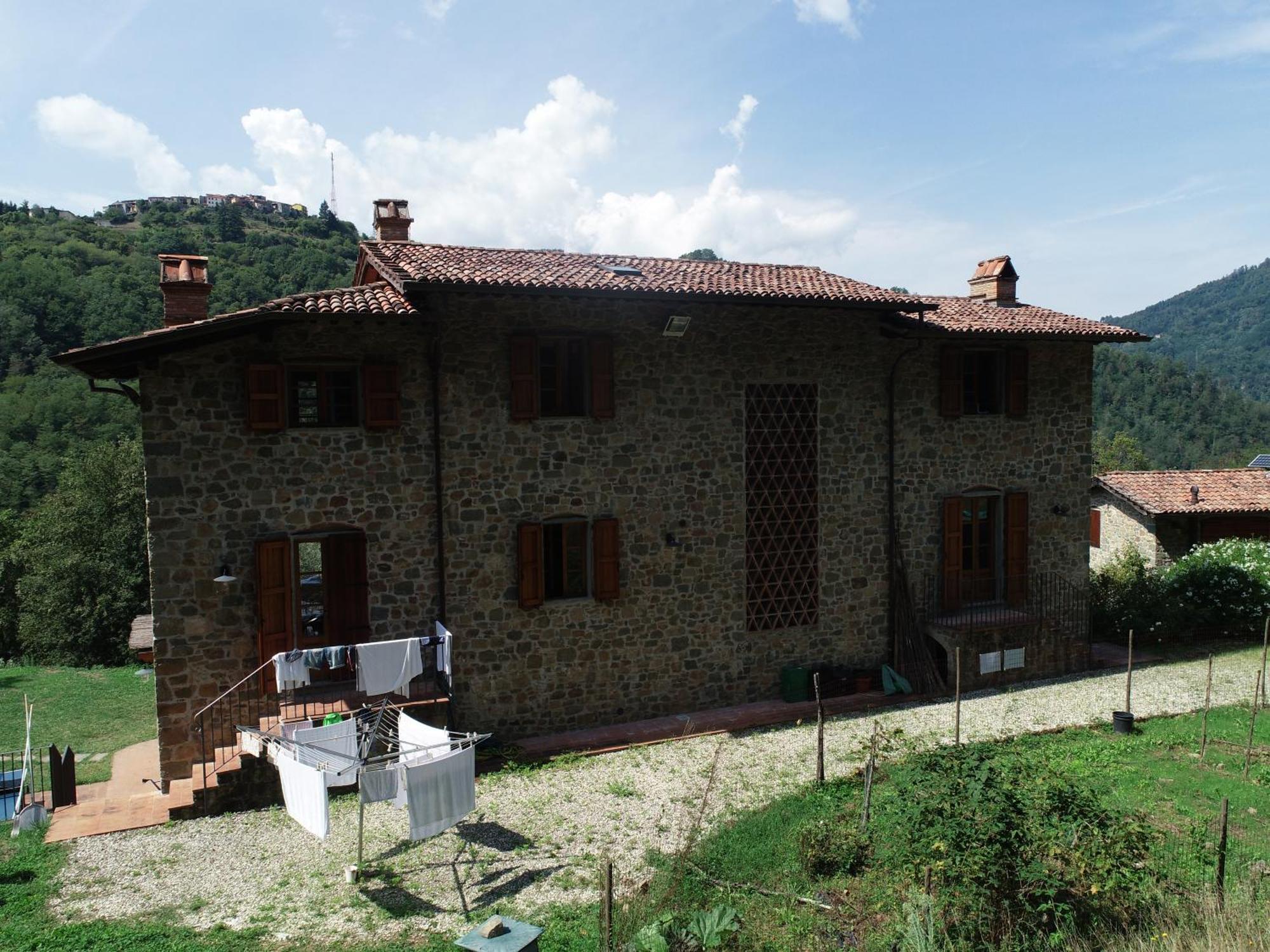 Villa Casa Bachella Bagni di Lucca Exterior foto